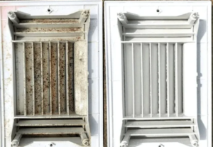 Air Ducts Mold Removal Before and After